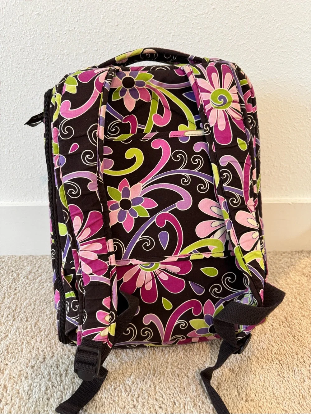 Vera Bradley Discontinued Purple Punch Back to School Set